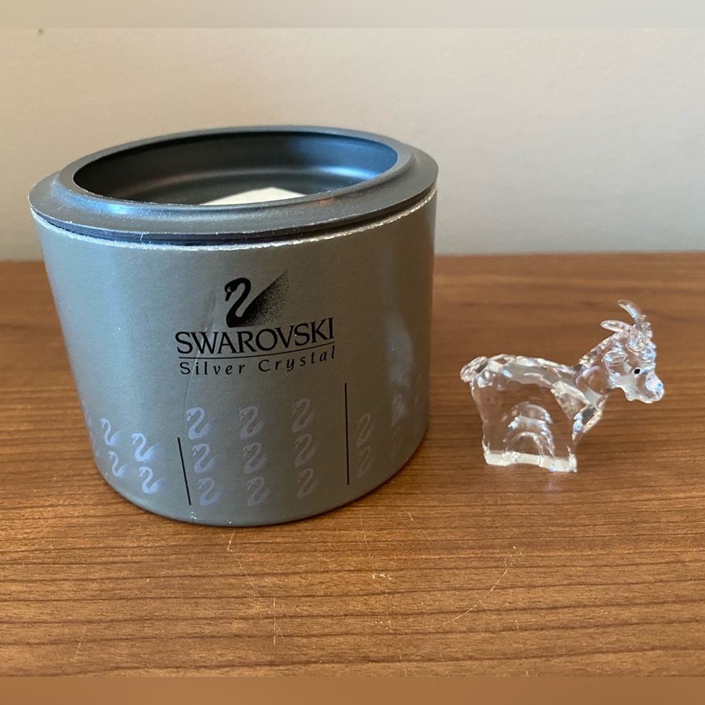 Swarovski Crystal 2005 Zodiac Goat Figurine 275438 Capricorn